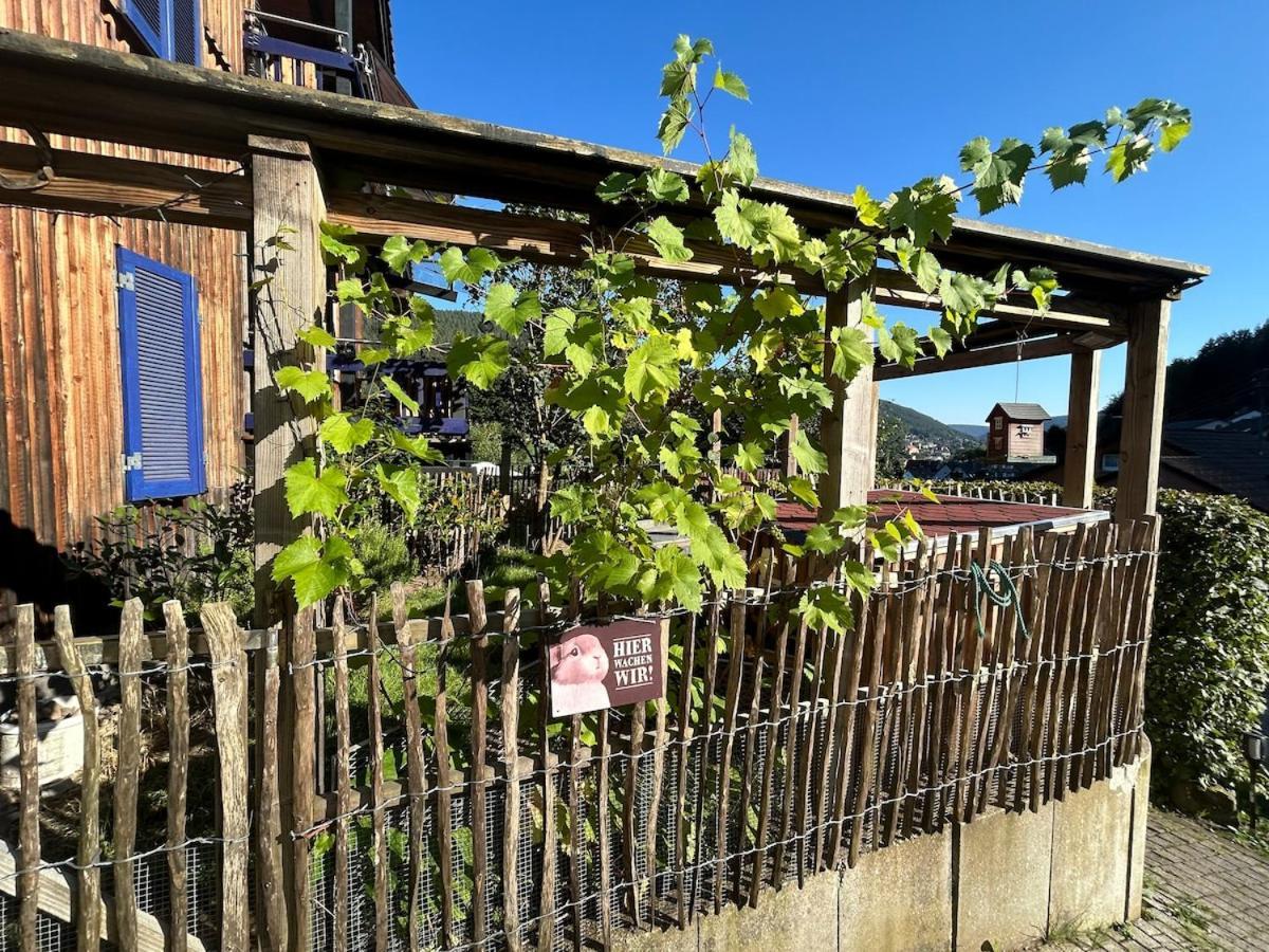 Kuckucksnest - Ferienwohnung Mit Traumblick Im Schwarzwald Bad Wildbad Exterior photo